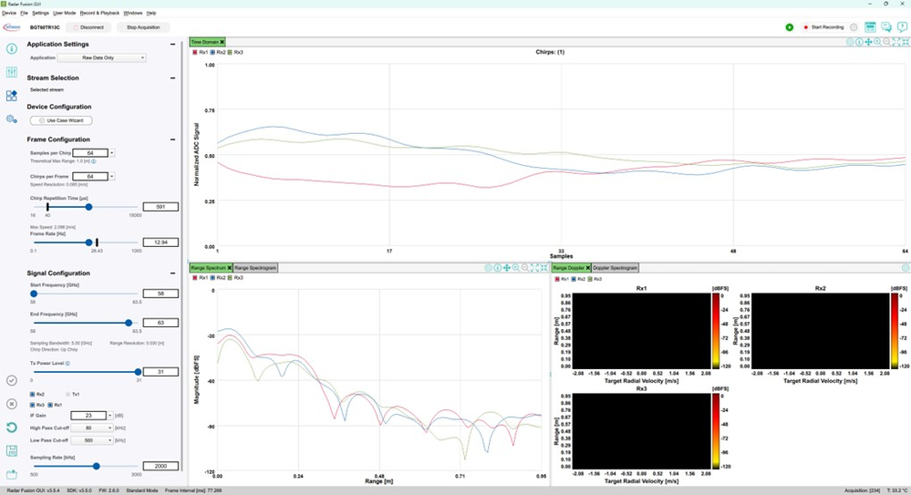 Radar Development Kit (RDK) - Presence Detection Application