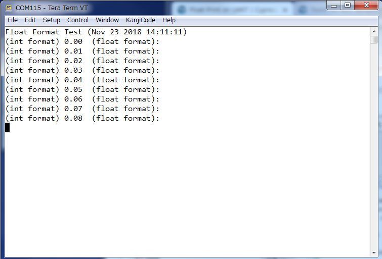 Solved Float Print on UART Infineon Developer Community