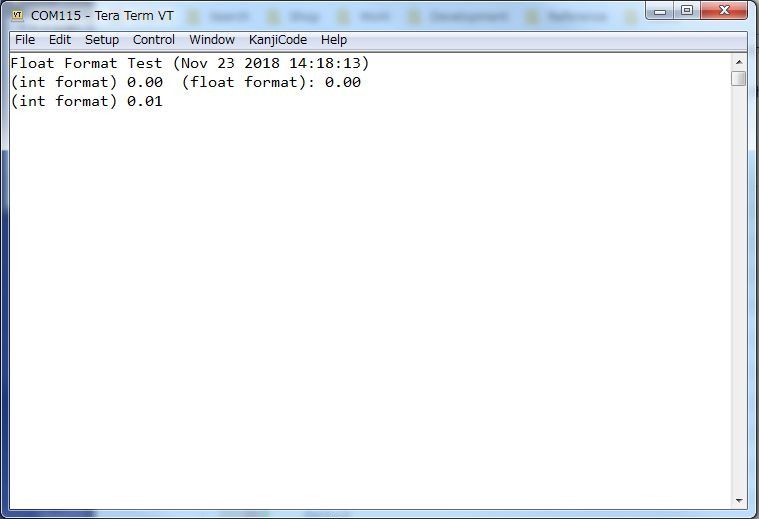 Solved Float Print on UART Infineon Developer Community