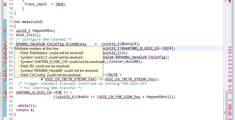 Syntax checker gone crazy - Infineon Developer Community
