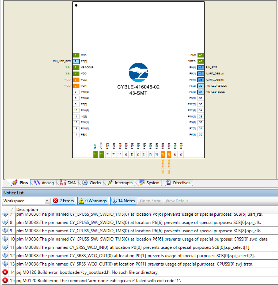 Solved: PSoC 6 [CYBLE-416045] OTA - Infineon Developer Community