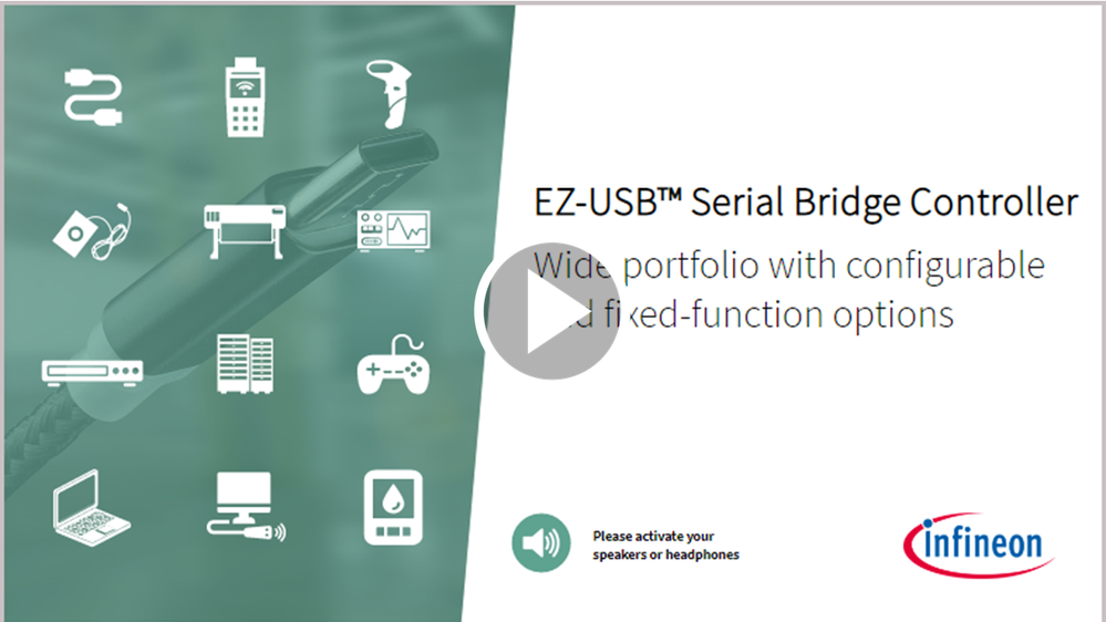 EZUSB™ serial bridge controller overview