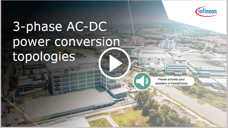 3-phase AC-DC power conversion topologies